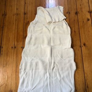 A beautiful winter sweater dress